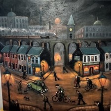 Large original oil for sale  SUNDERLAND