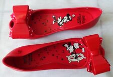 MELISSA STEAMBOAT WILLY DISNEY ULTRAGIRL+MINNIE BALLERINES 37 EUR/6 USA NEUVES , usado comprar usado  Enviando para Brazil
