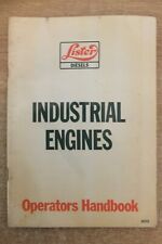 Lister industrial diesel for sale  BRIDPORT