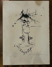 Signed ralph steadman for sale  Aspers