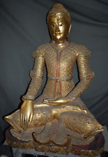 Großer holzbuddha birma gebraucht kaufen  Olching
