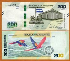 Honduras, 200 Lempiras, 2021, P-Novo, Comemorativo UNC, Independência, usado comprar usado  Enviando para Brazil