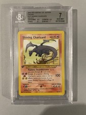 Charizard shining bgs usato  Roma