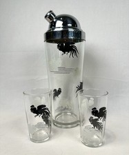 Vintage glass cocktail for sale  Mccordsville