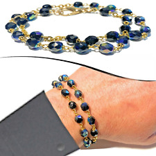 Bracciale tennis nero usato  Scandicci