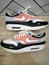 Nike Air Max 1 branco reciclado masculino EUA 10. Tênis de corrida masculino Kicks comprar usado  Enviando para Brazil