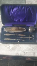 Hallmarked silver mounted for sale  LIMAVADY