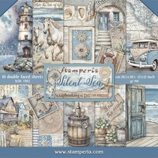 Stamperia scrapbookblock silen usato  Spedire a Italy