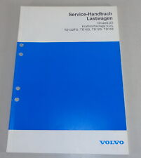 Motor de caminhão Volvo manual oficina TD 103, 123, 163 sistema de combustível EDC de 1991 comprar usado  Enviando para Brazil