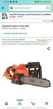 Black decker cs2040 usato  Taurianova
