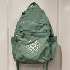 Mochila Kipling Seul Frozen verde perfeito logotipo viagem laptop bolsa escolar comprar usado  Enviando para Brazil