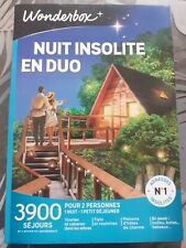 Coffret cadeau wonderbox d'occasion  Dreux