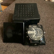 Usado, Relógio masculino diesel DZ-7313 aço inoxidável resistente à água 3 barras preto comprar usado  Enviando para Brazil