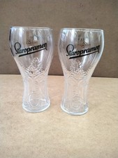 Staropramen embossed pint for sale  WEYMOUTH