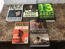 Military books lot for sale  New Tazewell