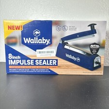 Wallaby Impulse Sealer 8 polegadas máquina seladora térmica manual para bolsas Mylar comprar usado  Enviando para Brazil