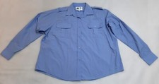 Camisa azul Airforce manga longa Kempton fabrica amostra pré-produção 17,5" comprar usado  Enviando para Brazil