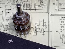 MARANTZ 7 7C TUBE Pré-amplificador 1 Meg POTENCIÔMETRO DE CONTROLE DE EQUILÍBRIO LINEAR AB POT comprar usado  Enviando para Brazil
