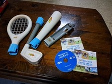 Wii Sports disco original completo TESTADO com pacote nerf para tênis, golfe, beisebol comprar usado  Enviando para Brazil
