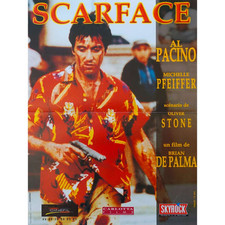 Scarface affiche film d'occasion  Villeneuve-lès-Avignon