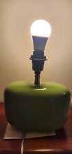 abajur de mesa vintage de vidro verde comprar usado  Enviando para Brazil