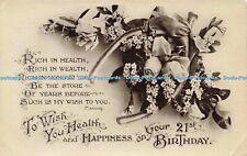 R564927 To Wish You Health and Happiness on Your 21st Birthday Rico em saúde ri comprar usado  Enviando para Brazil
