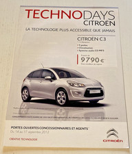 Brochure citroen technodays d'occasion  Quarré-les-Tombes
