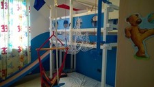 Letto soppalco castello usato  Castelverde
