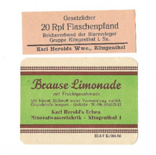 Etikett flaschenpfand rpf gebraucht kaufen  Prösen