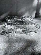 Tigelas de sobremesa transparentes, vidro, pequenas, tigela de sorvete, sundae, sherbet, (conjunto de 4) comprar usado  Enviando para Brazil