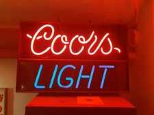 Coors light neon gebraucht kaufen  Bad Doberan