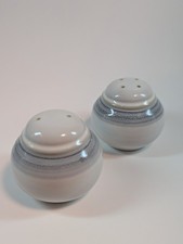 Usado, Conjunto de Shaker de Sal e Pimenta Vintage Noritake SORCERER #8620 - Azul/Castanho comprar usado  Enviando para Brazil