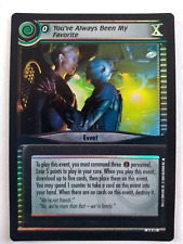 Star Trek ccg Necessary Evil M/NM You've always have been my favorite "X" Foil, usado comprar usado  Enviando para Brazil