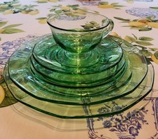 Fostoria fairfax green for sale  Carmichael