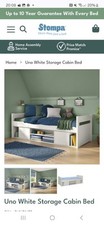 Stompa single bed for sale  SLOUGH