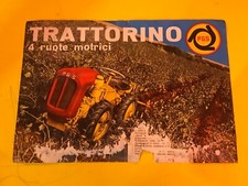 Brochure trattorino ruote usato  Catania