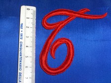 Lettera alfabeto ricamata usato  Como