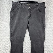 Jeans bootcut Riders By Lee feminino tamanho 16W M preto cintura média comprar usado  Enviando para Brazil