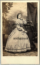 Cdv lady hooped for sale  CHESTERFIELD