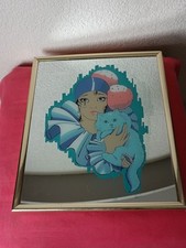 Tableau miroir sérigraphié d'occasion  Roanne
