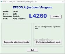 Usado, Reset Epson L 4260, L4266, L4267 Comp ✅ waste ink pad counter reset🔑OnePc⭐⭐⭐⭐⭐ comprar usado  Enviando para Brazil