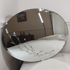 Frameless oval wall for sale  SWADLINCOTE