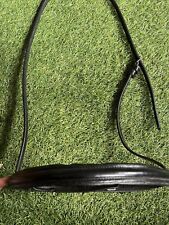 Black padded noseband for sale  RUTHIN