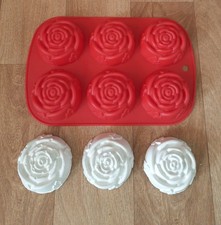 Silikonform gießform rosen gebraucht kaufen  Hildesheim