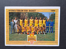 Equipe Hyeres-Toulon Basket #141 Official Basketball Cards 1994 Panini France comprar usado  Enviando para Brazil