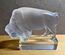 Vintage lalique buffalo for sale  Mundelein