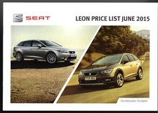 Seat leon specifications d'occasion  Expédié en Belgium