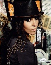 Linda Perry 4 cantora não loira What's Up foto autografada assinada 8x10 JSA 4 comprar usado Linda Perry 4 cantora não loira What's Up foto autografada assinada 8x10 JSA 4 comprar usado  Enviando para Brazil