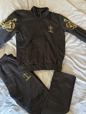 Tlg jogginganzug schwarz gebraucht kaufen  Böhl-Iggelheim