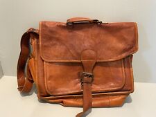 Leather briefcase bag for sale  Caledonia